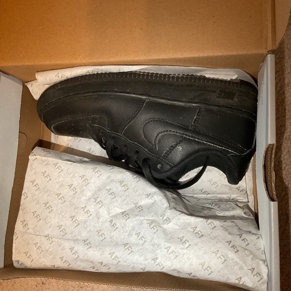 Black AIR FORCE 1 Sneakers - Picture 7 of 8